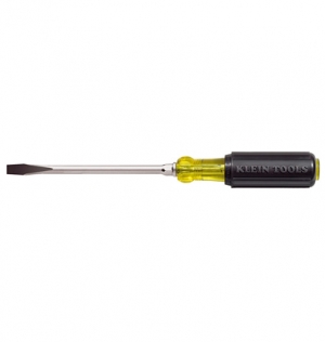 Desarmador de punta plana de alta resistencia (Cat. 602-6)