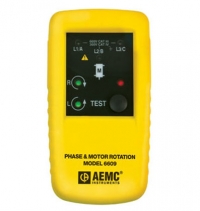 Medidor de secuencia de fase y rotaci&oacute;n del motor (Modelo 6609 - Cat.2121.11)